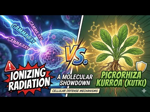 Ionizing Radiation vs. Picrorhiza kurroa (Kutki): A Molecular Showdown | Cellular Defense Mechanisms