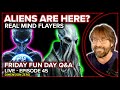 Aliens, Mind Flayers & Demogorgon - Q&A Chat & MORE - LIVE 7PM Est 📱
