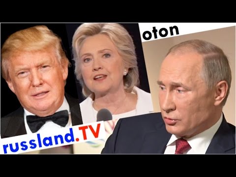 Putin zu Trump & Clinton auf deutsch [Video]