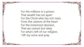 Leonard Cohen - The Land of Plenty Lyrics