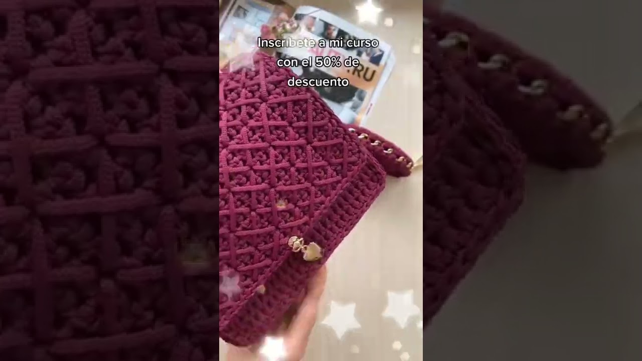 Como Tejer Carteras A Crochet Paso A Paso En Español | Como Tejer Crochet Paso A Paso En Español