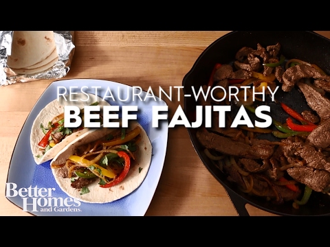 How to Make Skillet Fajitas