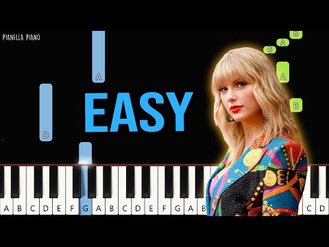 Taylor Swift - Willow | Piano Tutorial (EASY) by Pianella Piano