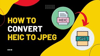 How To Convert HEIC Files to JPG (Windows) in Seconds | How to open HEIC in Windows 7 | HEIC to JPG