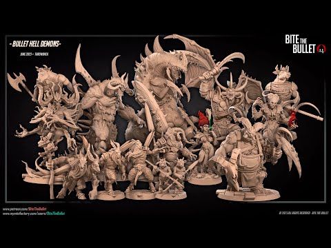 Bite the Bullet Patreon - June 2023 - Bullet Hell: Demons