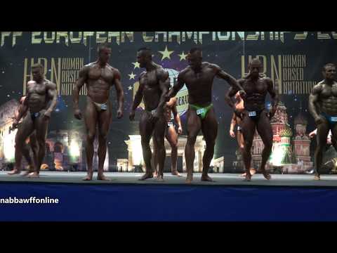 Posedown - Men Superbody - WFF European Championship 2018