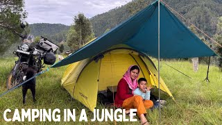 Tigers Roam Here? 🐅But We’re Still Camping😵‍💫 Uttarakhand’s Jungle Vlog @OffRouteAdventures 