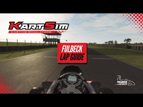 KartSim Pro UK Software - Fulbeck Circuit Lap Guide ft Joe Turney