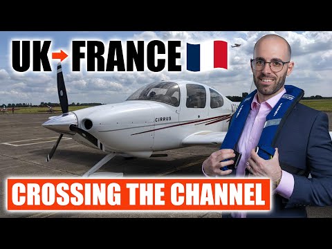 Flying from UK to France (Le Touquet) in a Cirrus SR20!