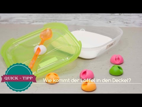 Quick-Tipp #1 - Embossing - Wie kommt der Löffel in den Deckel?