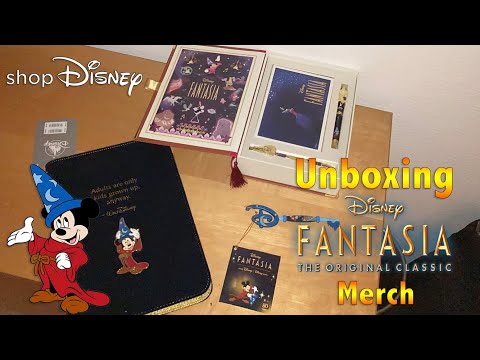 Unboxing Disney Store Fantasia Merch (80th Anniversary)