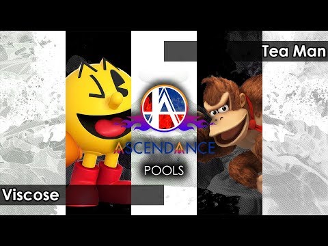 Smash 4: OVR | Viscose (Pacman) V Tea Man (Donkey Kong) - Ascendance 67 Tournament SSB4