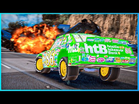 *CRAZY* Cars Chick Hicks Crashes Ep.2 – GTA 5