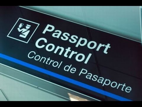 Passport control Antalia International Airport Terminal 2 - Turkey Паспортный контроль Международный аэропорт Анталии Терминал 2