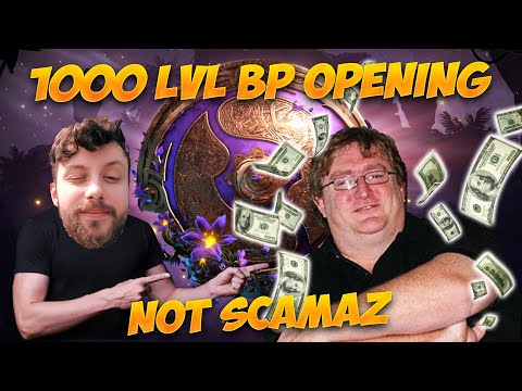 Gorgc Opening 1000 level Battle Pass Dota 2 Highlights