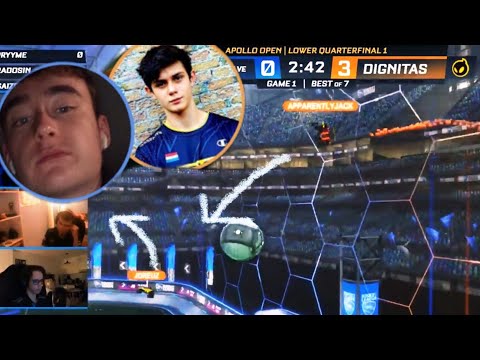 The Joreuz 🤝 ApparentlyJack connection | DIG vs WR | RLCS 21/22: Apollo Open