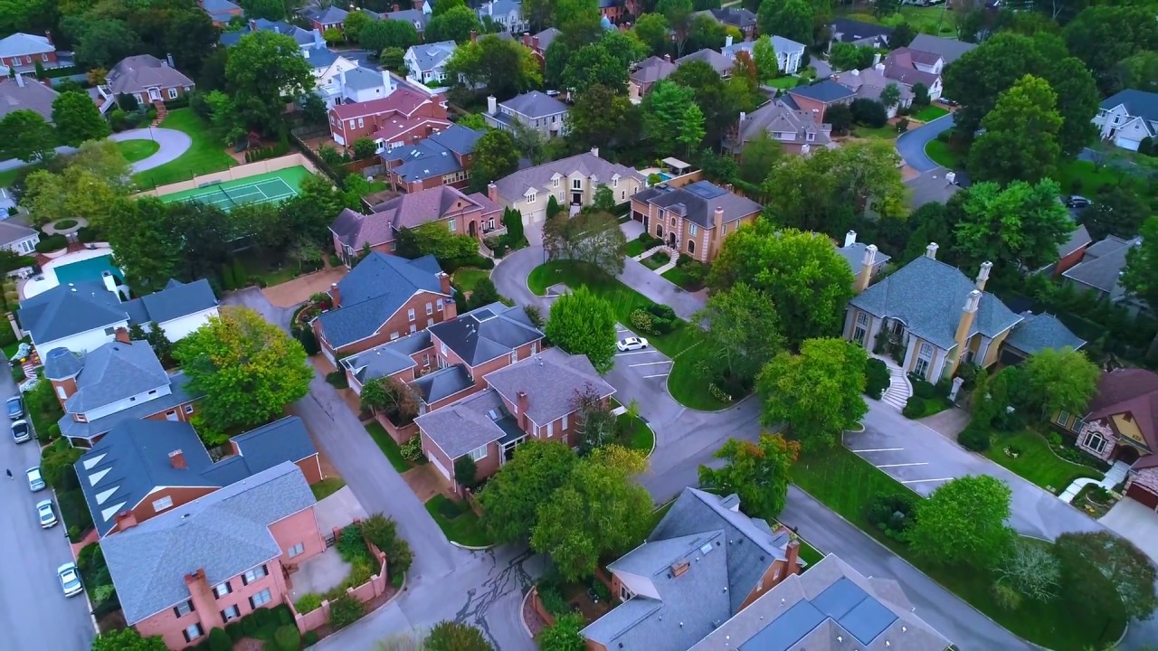 Residential Drone Green Park