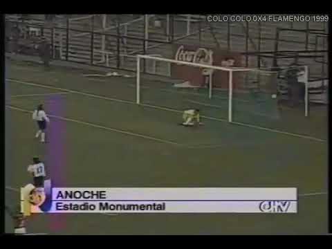 Colo-colo 0x4 Flamengo - Copa Mercosul 1999 - Melhores momentos e gols - 04/08/1999