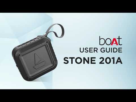 Black boat stone 210 bluetooth speaker