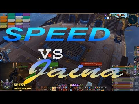 BFA Speed vs Mythic Jaina