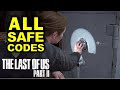 The Last Of Us 2: ALL SAFE COMBINATION | Safecracker Trophy | All Safe Code Location (TLOU Part II)