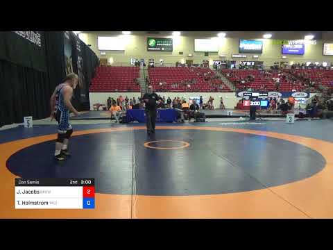 2018 Marine Corps US Open/Masters E Freestyle 78 Con Semis - Jeff Jacobs (Brow) Vs. Tim Holmstrom