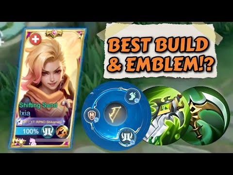 The BEST Build & Emblem Set For IXIA!? | 15Kills Intense Game For Epic Comeback! | #mlbb #ixia #mvp
