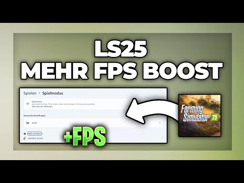 Landwirtschafts Simulator 25 FPS erhöhen | LS25 laggt - mehr RAM zuweisen