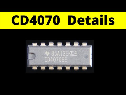 CD4070 QUAD 2-INPUT EXCLUSIVE -OR GATE DIP-14 SOP-14 TSSOP-14
