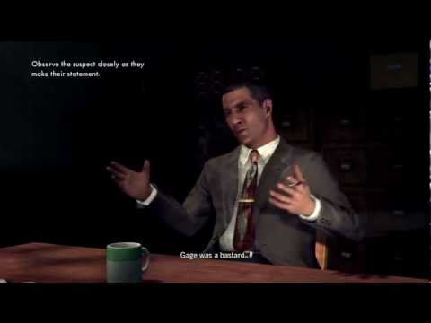 L.A. Noire Advanced Tutorial: Interrogating