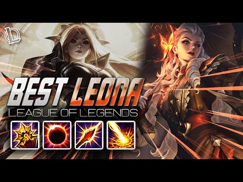 LEONA MONTAGE - BEST LEONA | Ez LoL Plays [60 FPS]