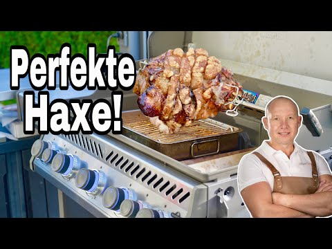 THE BEST PORK KNUCKLE from the rotisserie – Simple & crispy