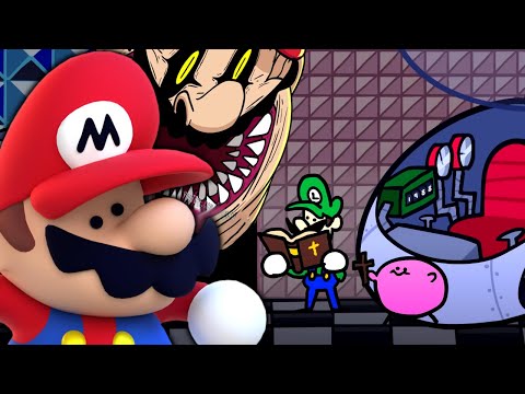 Something About Super Mario All-Stars Speedrun ANIMATED by @TerminalMontage | LUIGIKID REACTS