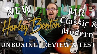 Video thumbnail for NEW Harley Benton MR Classic & Modern (Mosrite type) UNBOXING, review sound test (NAPISY PL) by Overdrive Fun Studio