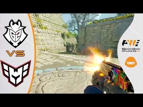 PLAYOFFS! G2 vs Heroic - HIGHLIGHTS - PWE CS2 SHANGHAI MAJOR 2024