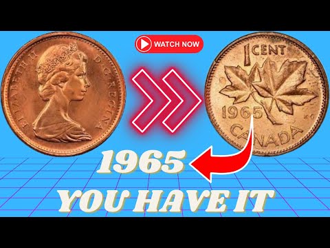 "From Cents to Millions: The Hidden Value of 1965 Canadian One Cent Coins Revealed!"