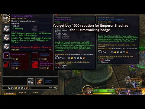 WoW│How to Teleport to TIMELESS ISLE with "Time-Lost Artifact" Trinket - Guide 2025