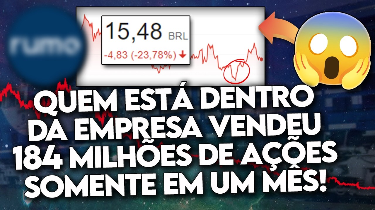 10 AÇÕES que os DONOS e DIRETORES estão VENDENDO! (Por que os INSIDERS estão FUGINDO?) - TOP 10