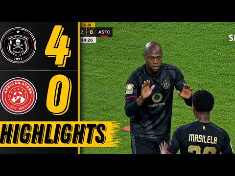ORLANDO PIRATES vs AFRICAN STARS | CAF CHAMPIONS LEAGUE - ALL GOALS - EXTENDED HIGHLIGHTS 