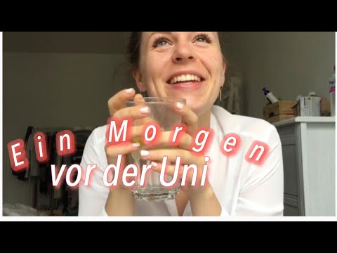 Realistischer Morgen vor der Uni | UNI MORGENROUTINE