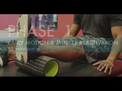 ACL Reconstruction Rehab | How to Strengthen Your ACL following Surgery | Phase 1
