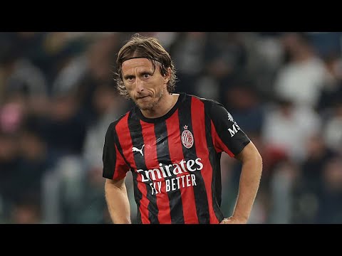 Luka Modrić Masterclass vs Juventus (AC Milan Midfield Maestro)