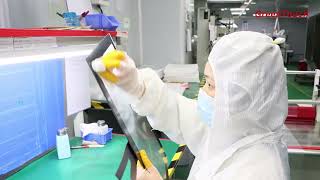 How It's Made: Capacitive Touch Screen Manufacturing Insight,From GreenTouch China factory.