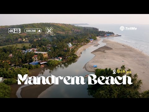 Discovering the pristine white sand and serene beach of Mandrem I Goa.
