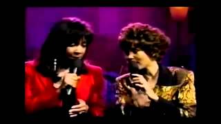 Whitney Houston &amp; Natalie Cole - Bridge Over Troubled Water - Big Break 1990 FULL VERSION