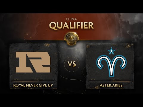 RNG vs Aster.Aries Game 1 - TI10 CN Qualifiers: Lower Bracket R3 w/ Ares & GoDz
