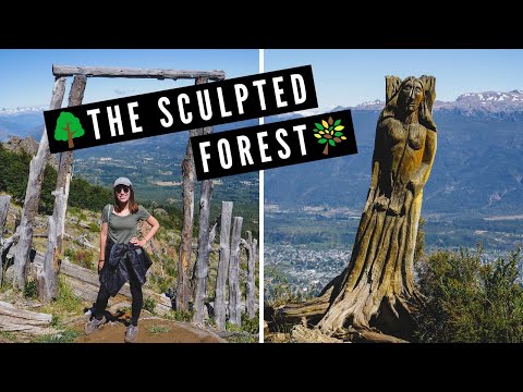 THE SCULPTED FOREST of Patagonia, Argentina ? | Where Burnt Trees Were Turned to Art in El Bolson