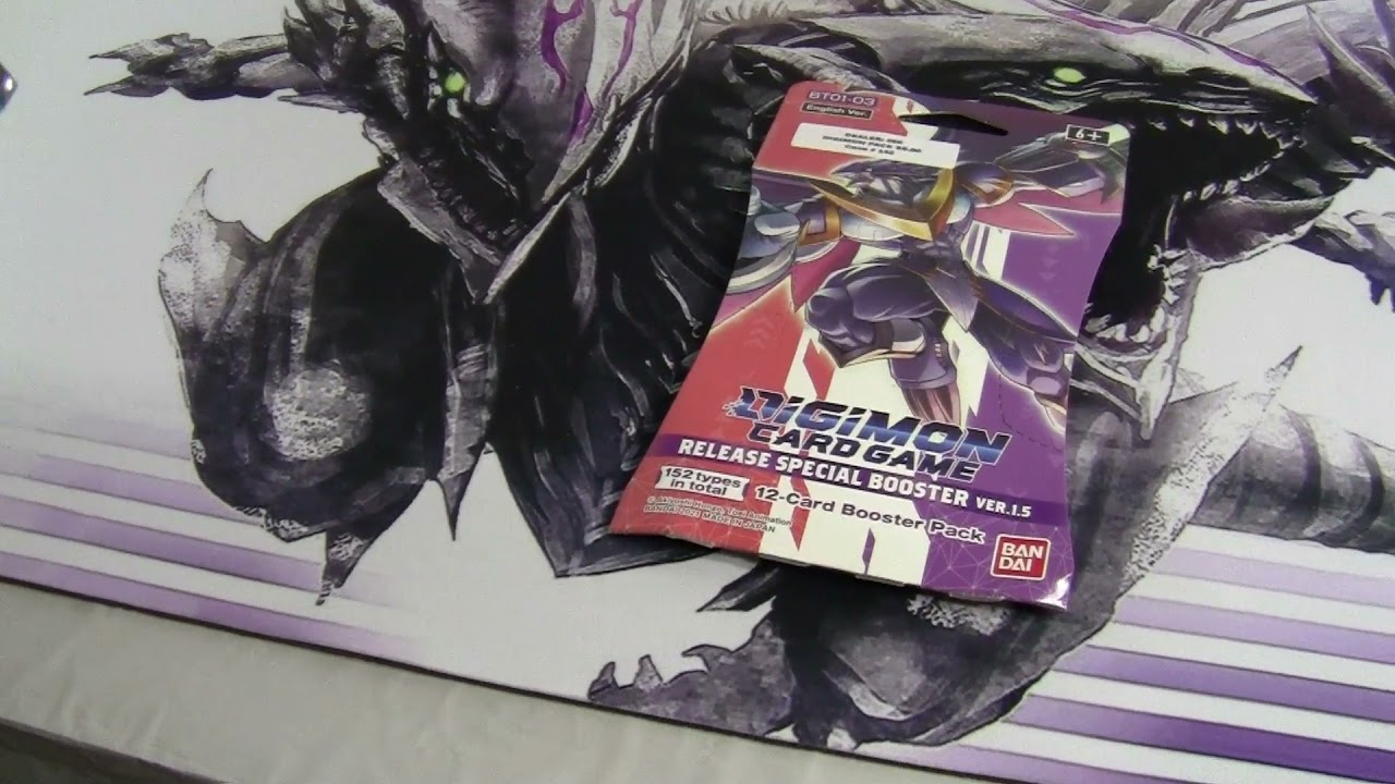 Digimon Release Special Booster Pack Ver 1.5 is here and TC is ready to crack it open!