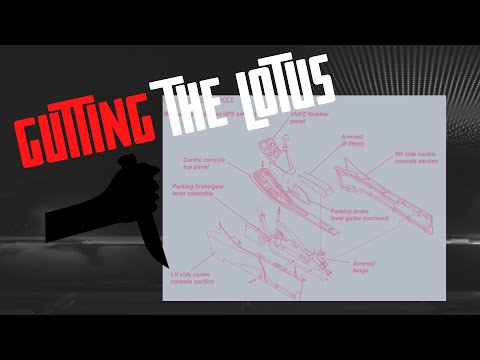 Gutting The Lotus Evora Interior