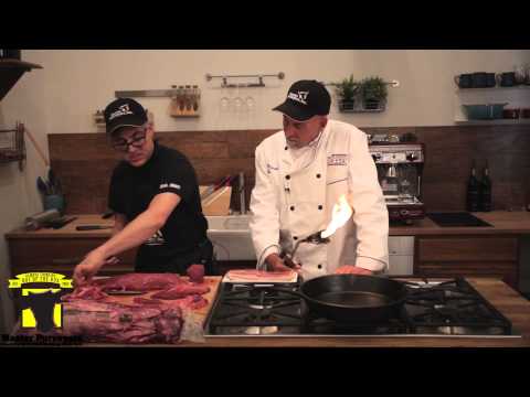 The Flaming Greek with Kami - Master Purveyors Tip #4 - Breaking Down Filet Mignon